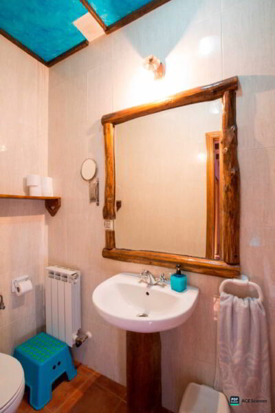 Baño casa rural El Robledillo en Ávila